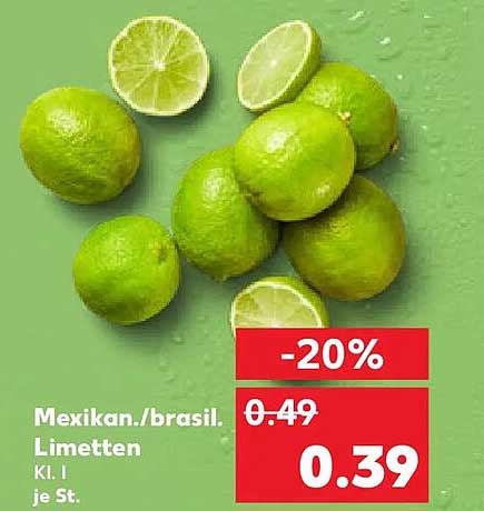Mexikan./brasil. Limetten