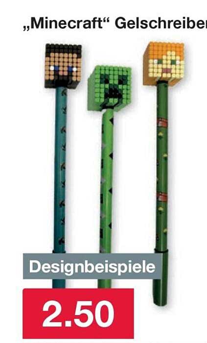 „Minecraft“ Gelschreiber