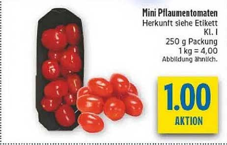 Mini Pflaumentomaten