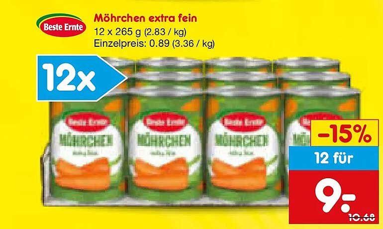 Möhrchen extra fein