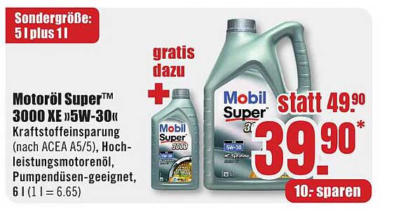 Motoröl Super™ 3000 XE »5W-30«