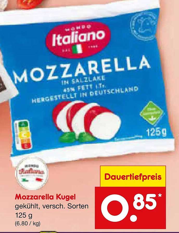 Mozzarella Kugel
