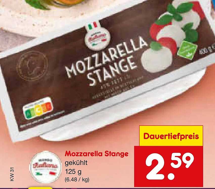 Mozzarella Stange