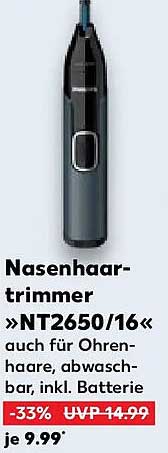Nasenhaar-trimmer »NT2650/16«