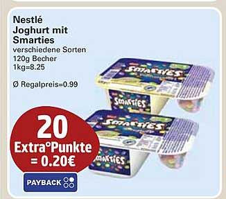 Nestlé Joghurt mit Smarties