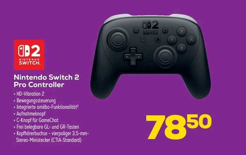 Nintendo Switch 2 Pro Controller