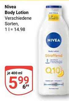 Nivea Body Lotion Verschiedene Sorten, 1 l = 14.98