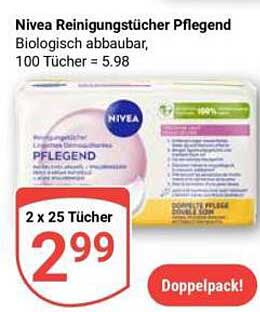 Nivea Reinigungstücher Pflegend