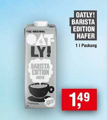 OATLY! BARISTA EDITION HAFER