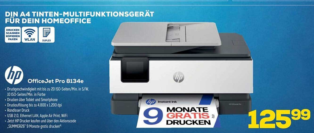 OfficeJet Pro 8134e