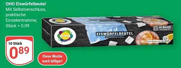 OHO Eiswürfelbeutel