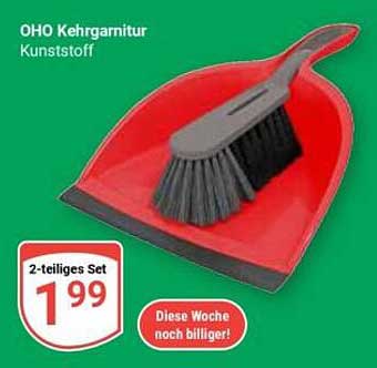 OHO Kehrgarnitur Kunststoff
