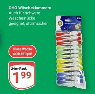 OHO Wäscheklammern