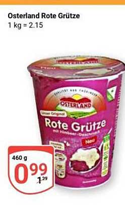 Osterland Rote Grütze