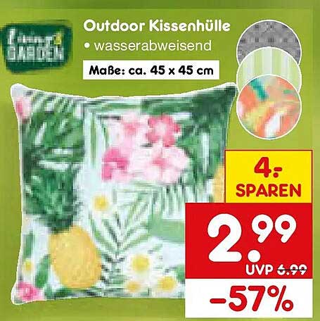 Outdoor Kissenhülle