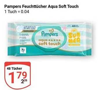 Pampers Feuchttücher Aqua Soft Touch