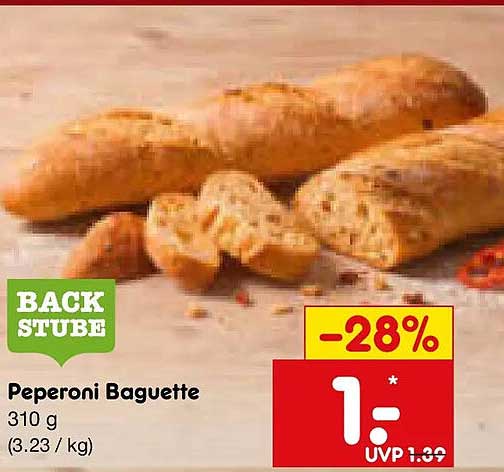 Peperoni Baguette