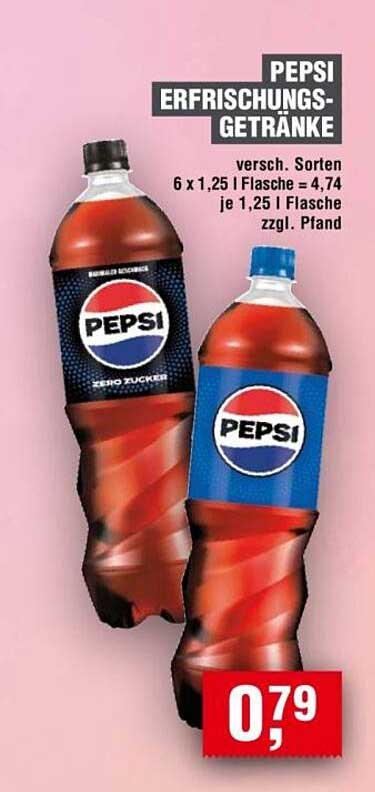 PEPSI ERFRISCHUNGS-GETRÄNKE