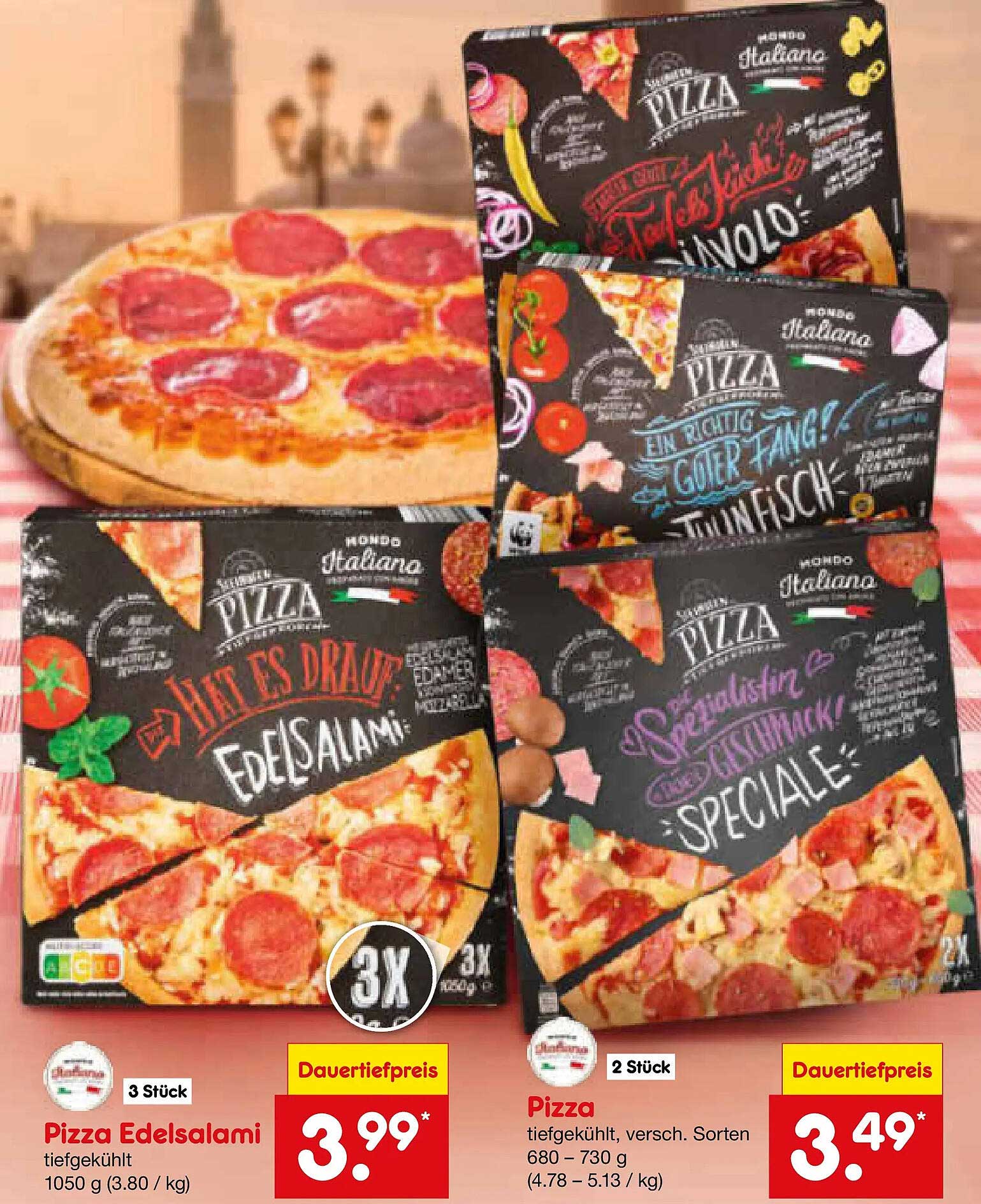 Pizza Edelsalami