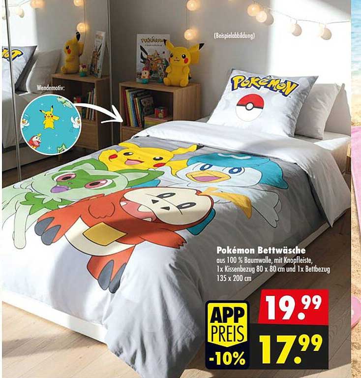 Pokémon Bettwäsche