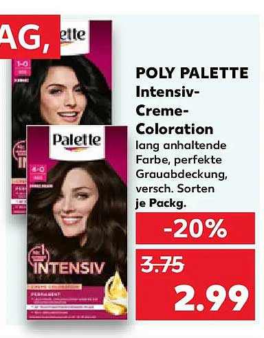 POLY PALETTE Intensiv-Creme-Coloration