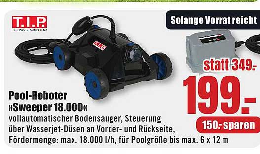 Pool-Roboter »Sweeper 18.000«