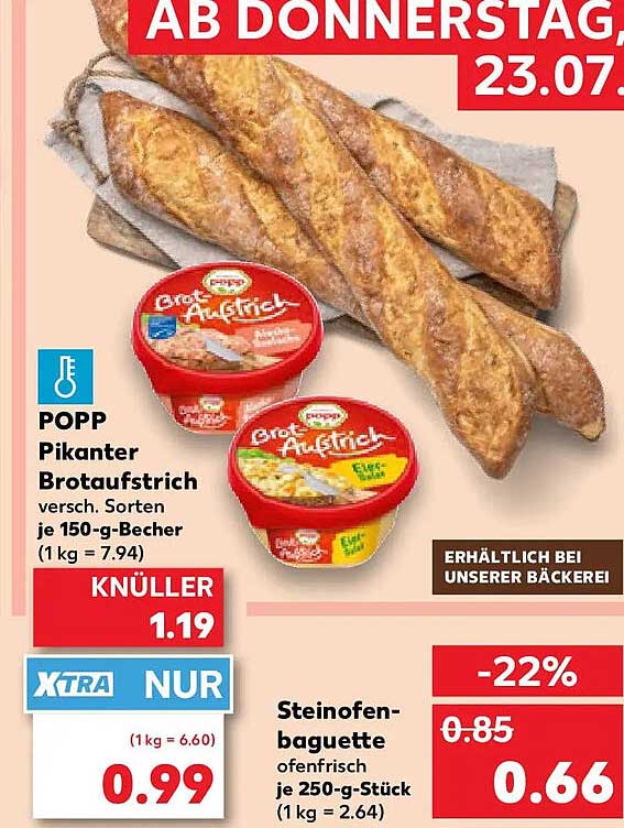 POPP Pikante Brotaufstrich versch. Sorten je 150-g-Becher