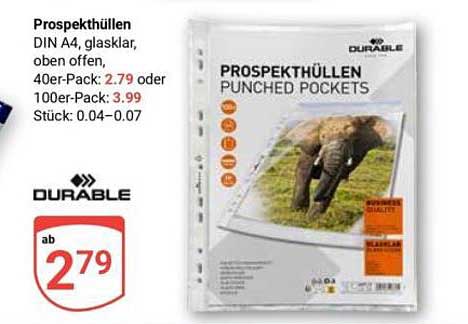 Prospekthüllen