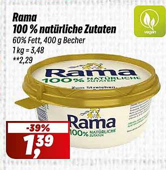 Rama 100% natürliche Zutaten