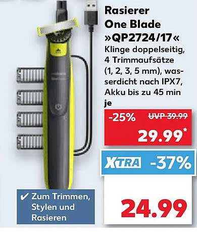 Rasierer One Blade »QP2724/17«