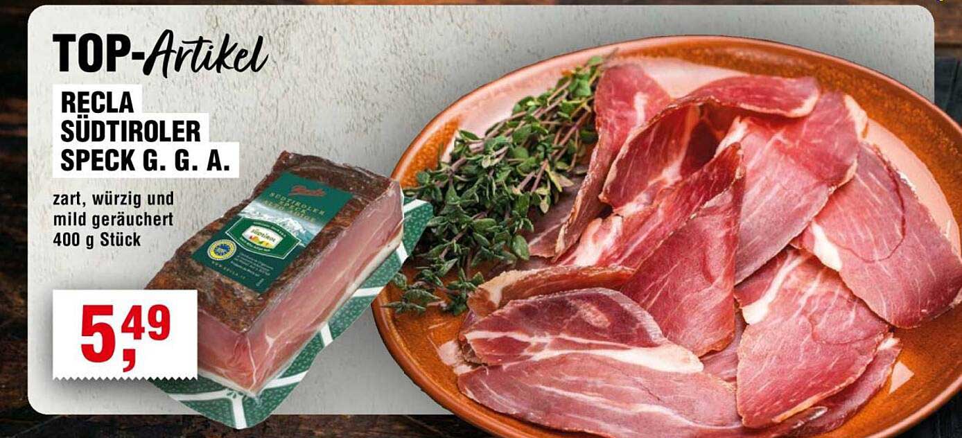 RECLA SÜDTIROLER SPECK G. G. A.