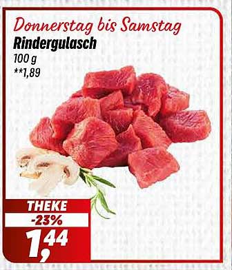 Rindergulasch 100 g