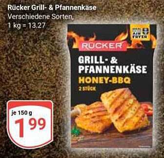 Rücker Grill- & Pfannenkäse HONEY-BBQ 2 Stück