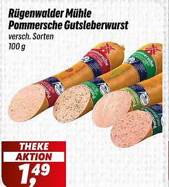 Rügenwalder Mühle Pommersche Gutsleberwurst
