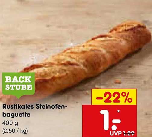 Rustikales Steinofenbaguette
