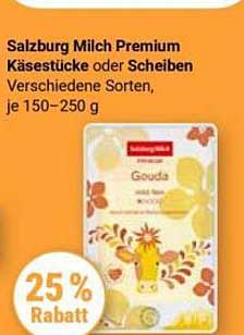 Salzburg Milch Premium Käsestücke oder Scheiben Verschiedene Sorten, je 150–250 g