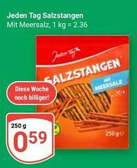 Salzstangen Mit Meersalz, 1 kg = 2.36