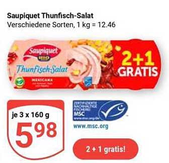 Saupiquet Thunfisch-Salat