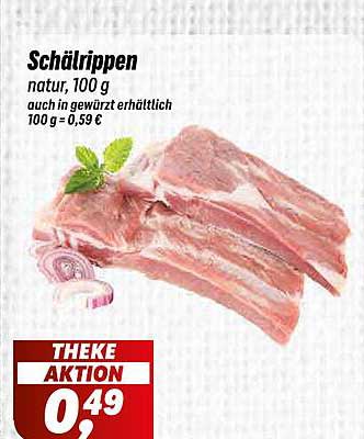 Schälrippen