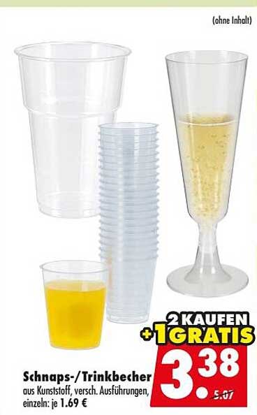 Schnaps-/Trinkbecher