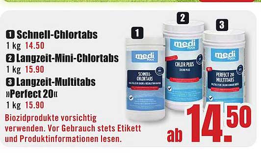 Schnell-Chlortabs