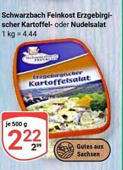Schwarzwach Feinkost Erzgebirgischer Kartoffel- oder Nudelsalat