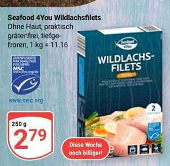 Seafood 4You Wildlachsfilets