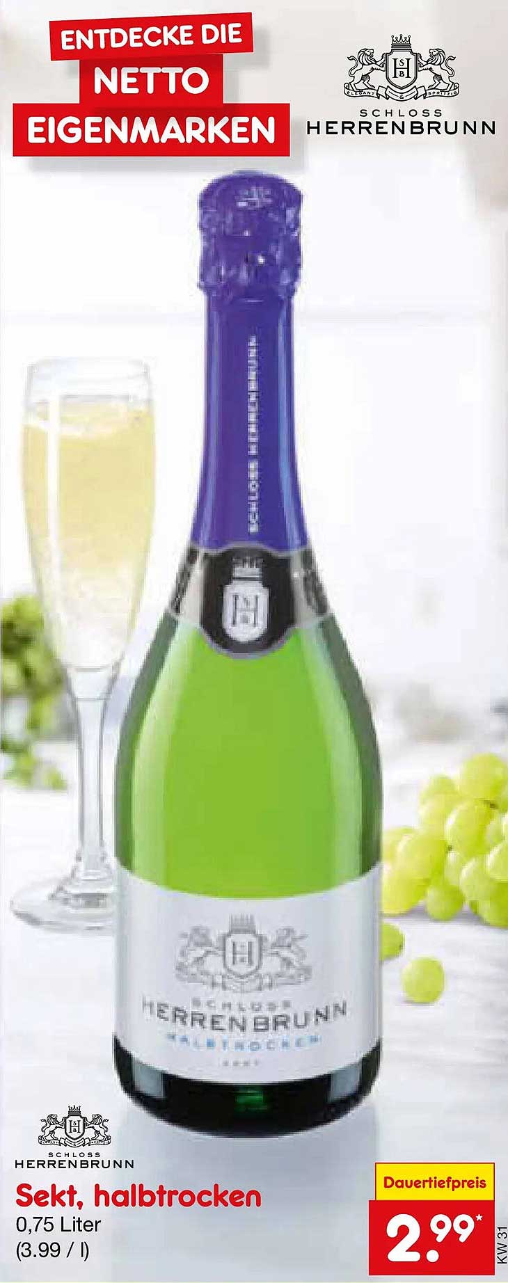 Sekt, halbtrocken