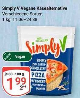Simply V Vegane Käsealternative