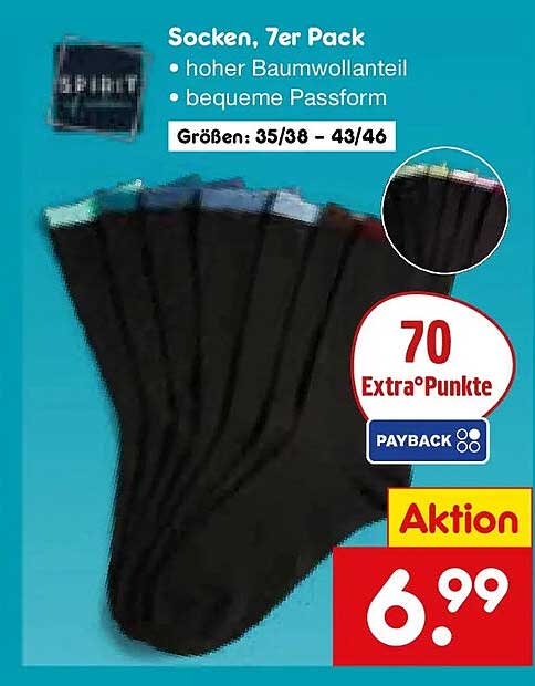 Socken, 7er Pack