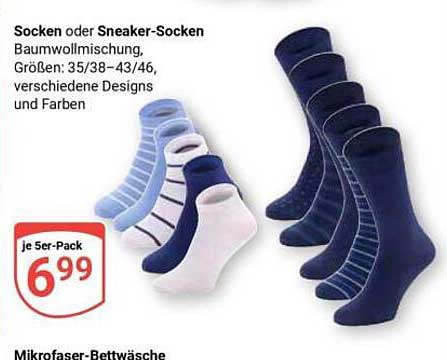 Socken oder Sneaker-Socken