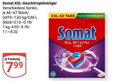 Somat XXL-Geschirrspülreiniger