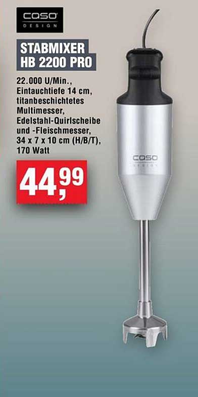STABMIXER HB 2200 PRO