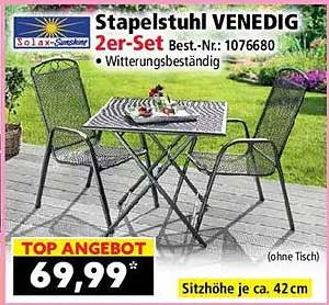 Stapelstuhl VENEDIG 2er-Set